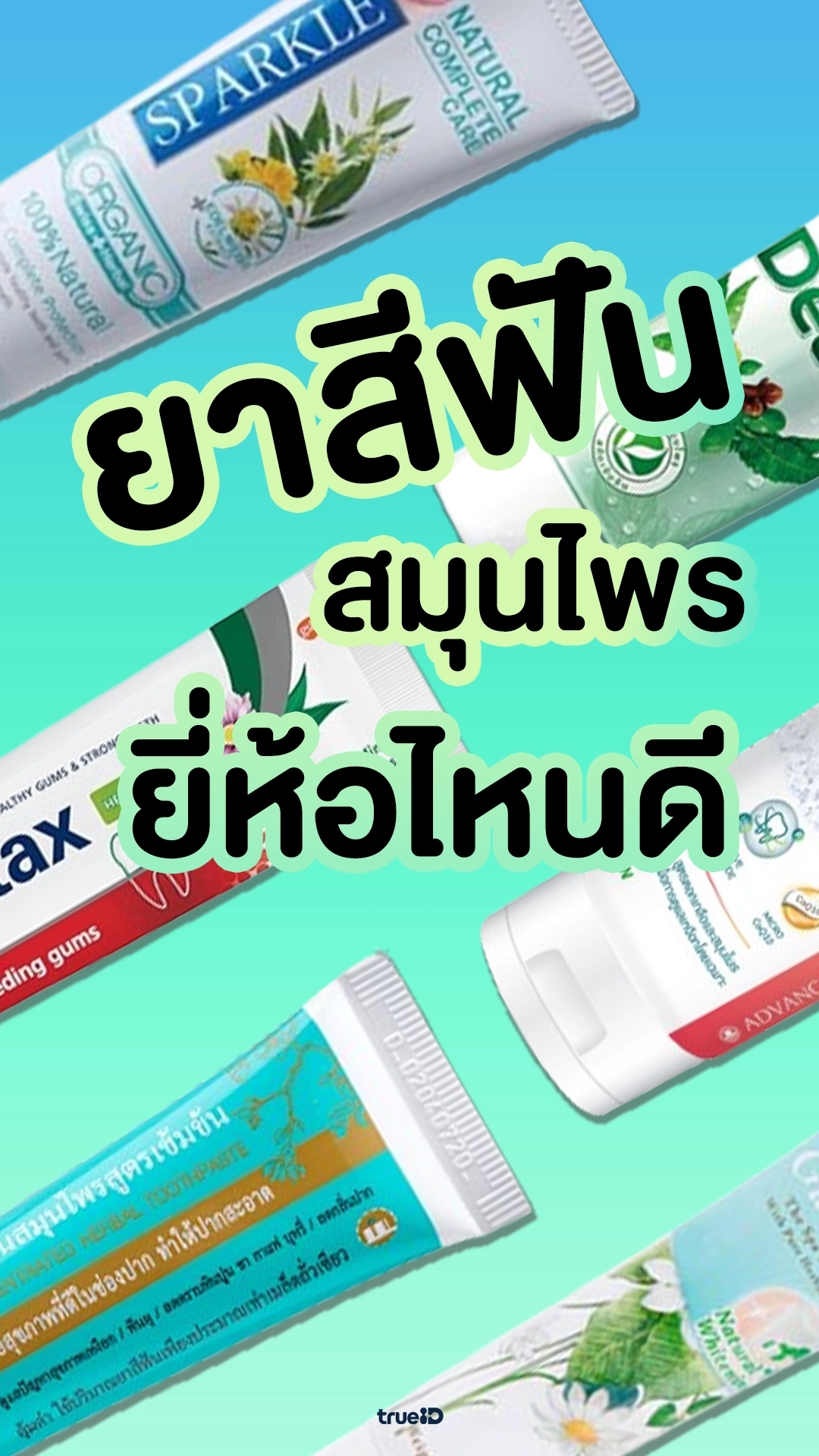 ยาสีฟันสมุนไพร ยี่ห้อไหนดี ลดกลิ่นปาก ลมหายใจสดชื่น