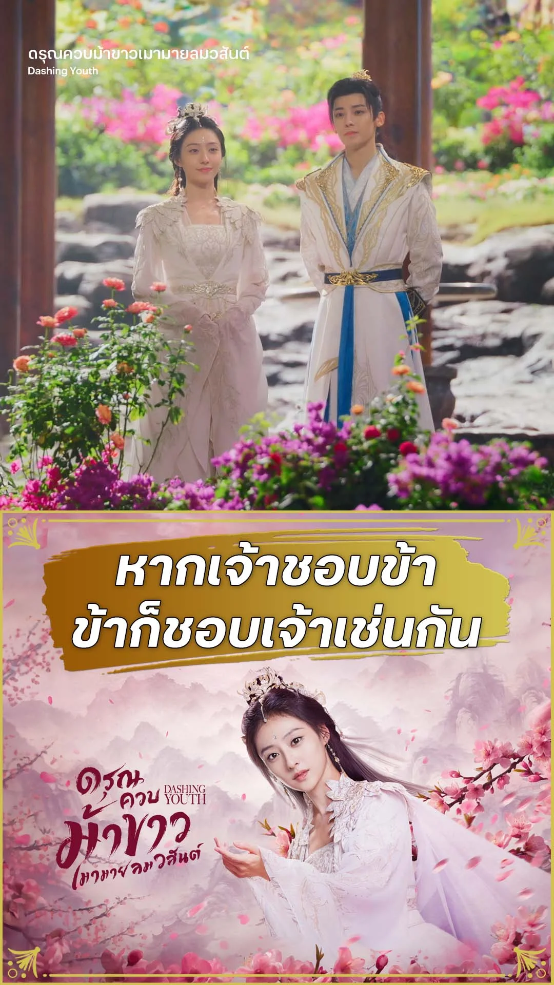 ดรุณควบม้าขาวเมามายลมวสันต์ EP.23 : ข้าเองก็ชอบเจ้าเช่นกัน