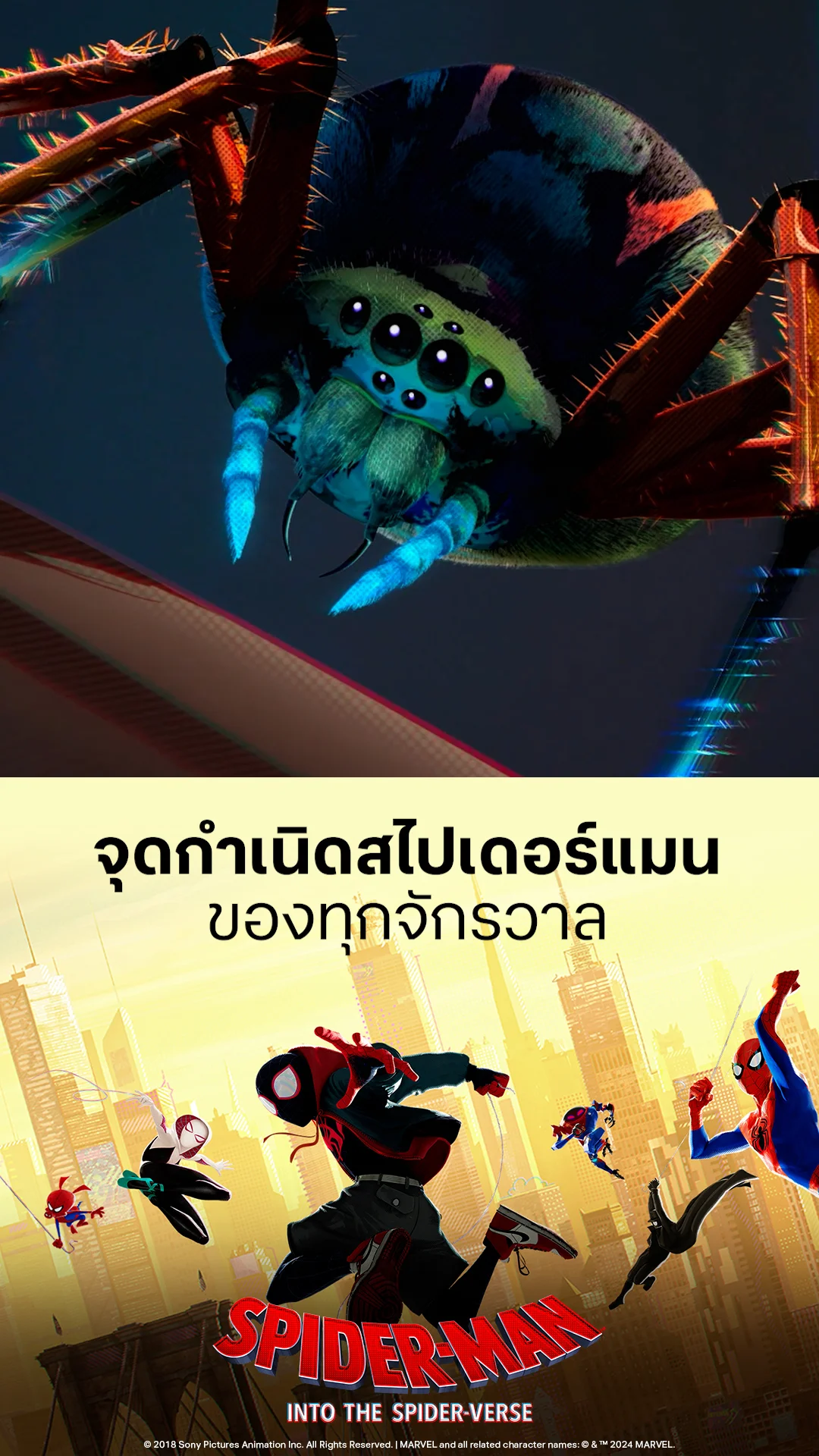 หนัง Spider-Man Into the Spider-Verse จุดกำเนิดสไปเดอร์แมนของทุกจักรวาล