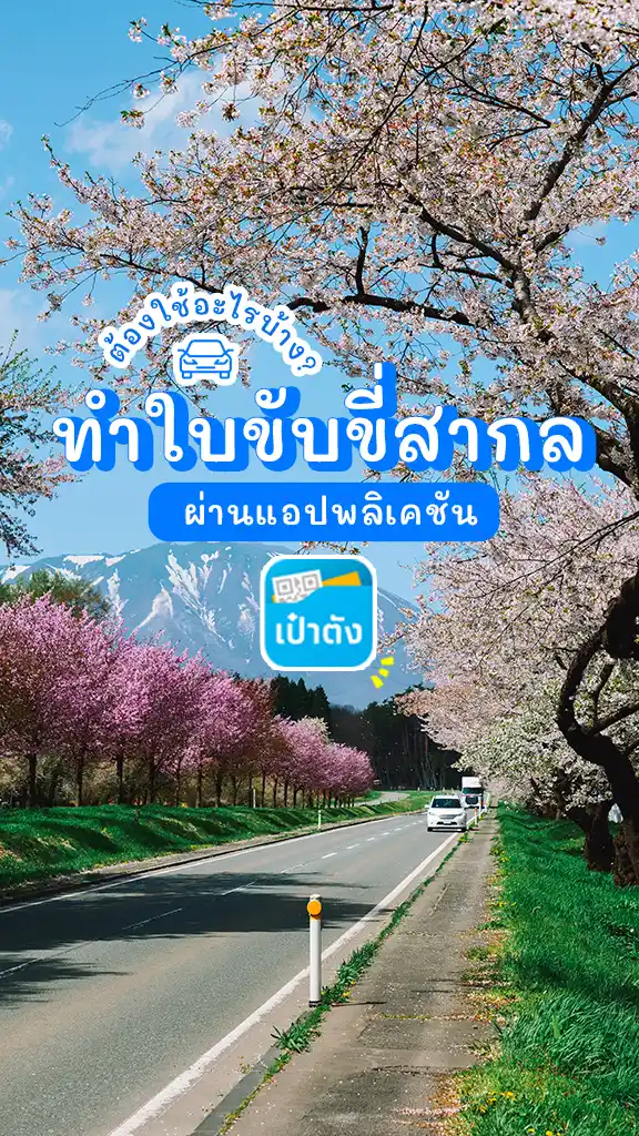 ทำใบขับขี่สากล ผ่านแอปเป๋าตัง ต้องใช้อะไรบ้าง?