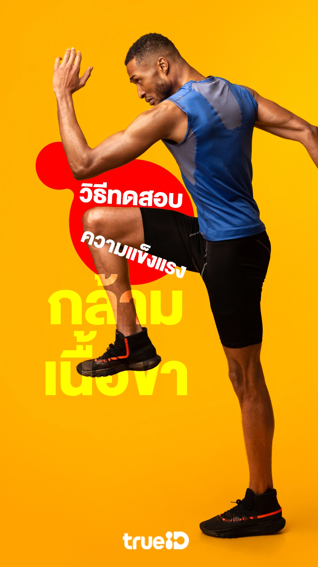 วิธีทดสอบความแข็งแรงของกล้ามเนื้อขา ลูกค้าทรูรับโปรเน็ตดูไลฟ์สไตล์ผู้ชาย