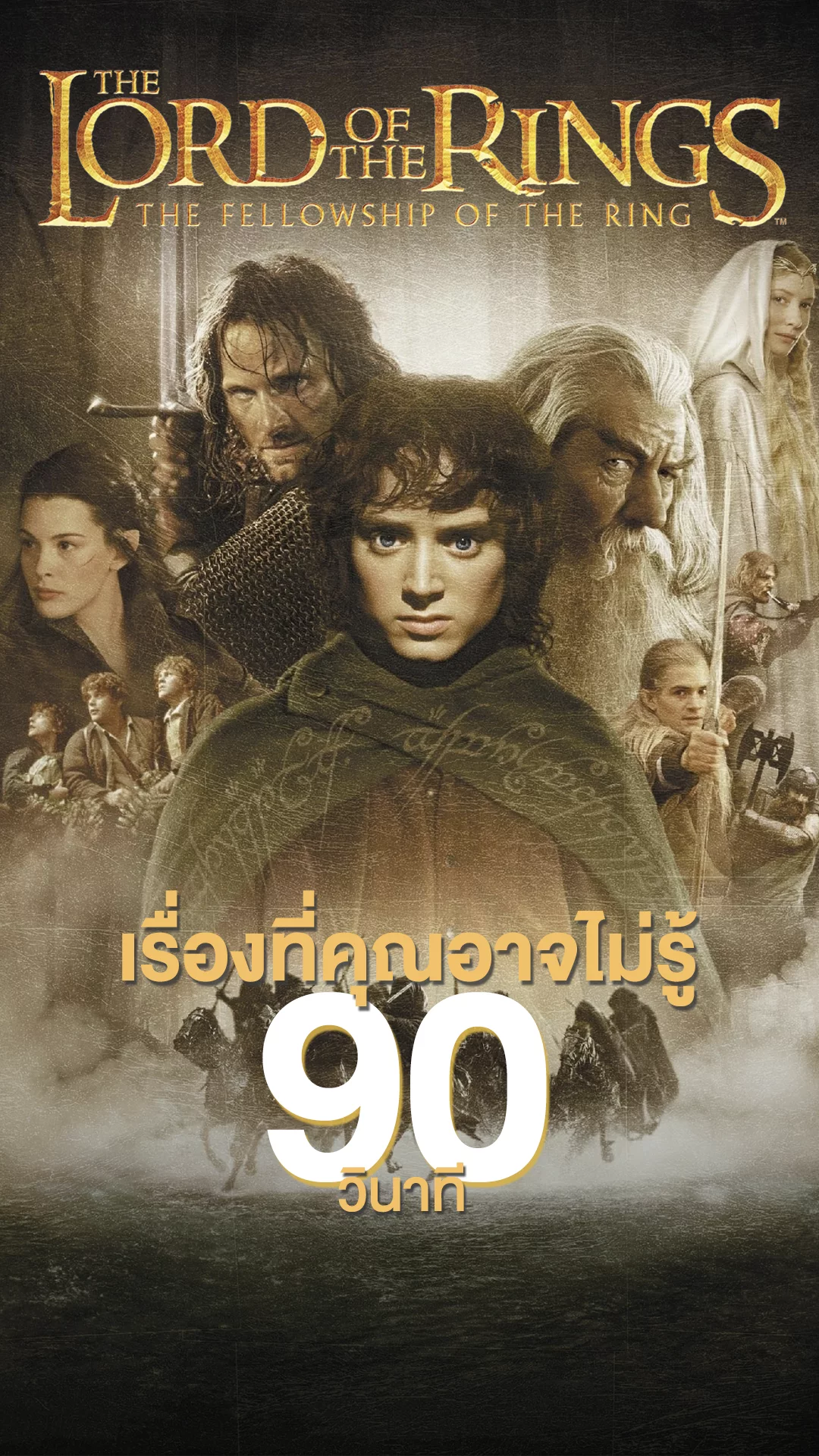 The Lord of the Rings ปฐมบทภาคแรกที่คุณอาจไม่เคยรู้ใน 90 วินาที