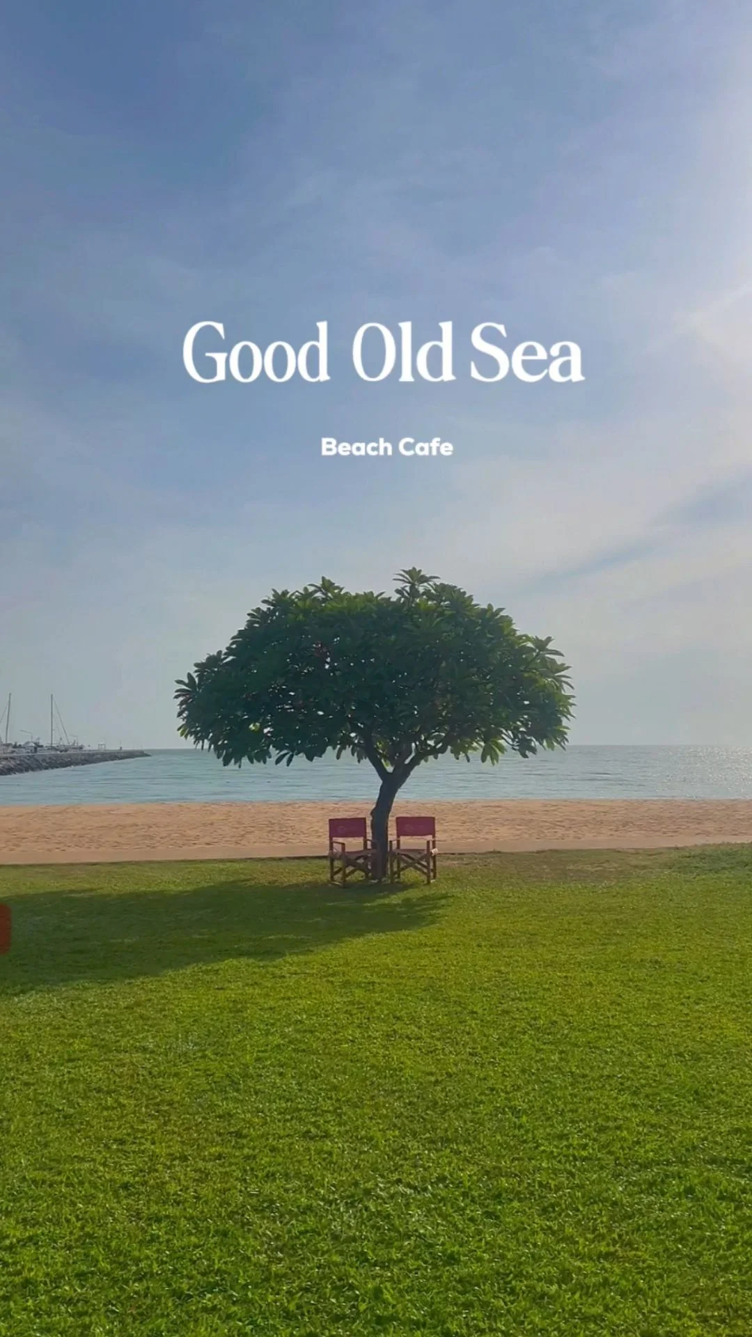 Good Old Sea Beach Cafe พัทยา คาเฟ่ริมทะเลสุดชิล ฟีลเกาหลี