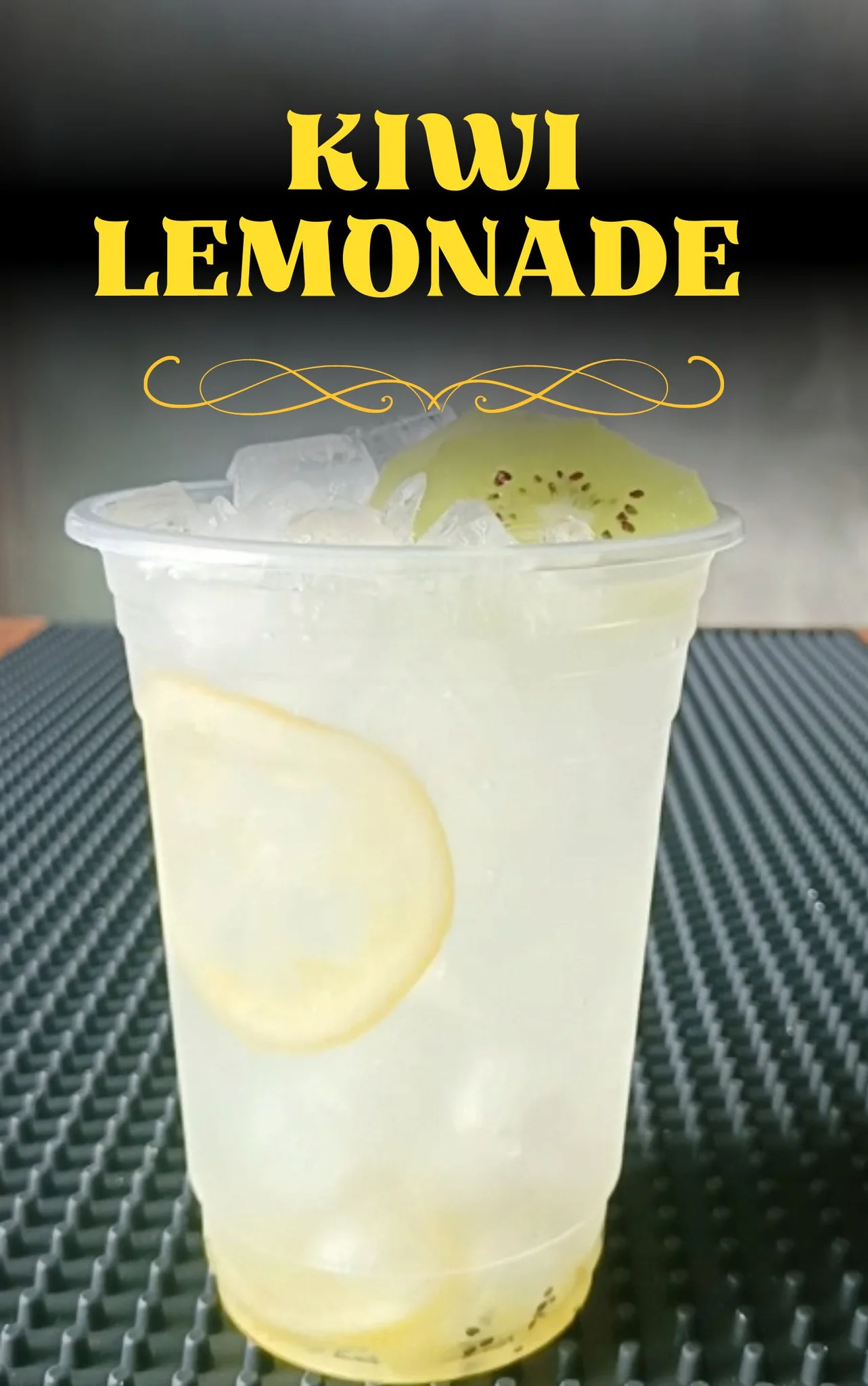 แจกสูตร kiwi lemonade เครื่องดื่มคลายร้อน ทำขายได้