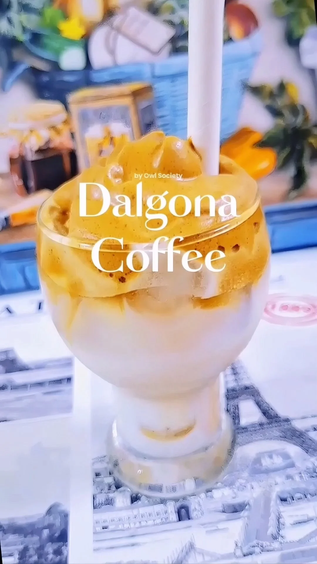 วิธีทำ Dalgona Coffee ดัลโกน่าคอฟฟี่ กาแฟฟองนุ่มสไตล์เกาหลี สูตรนี้ทำง่ายอร่อย!