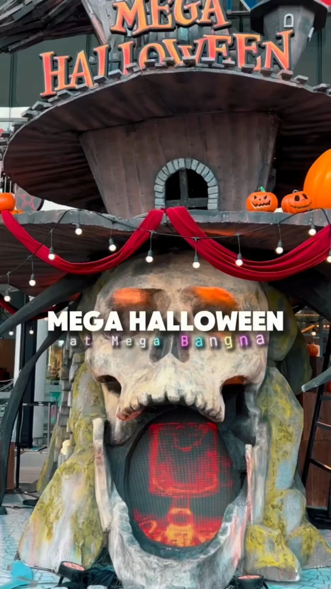 รีวิว Mega Halloween พิกัดมุมถ่ายรูปเทศกาลฮาโลวีนที่เมกะบางนา