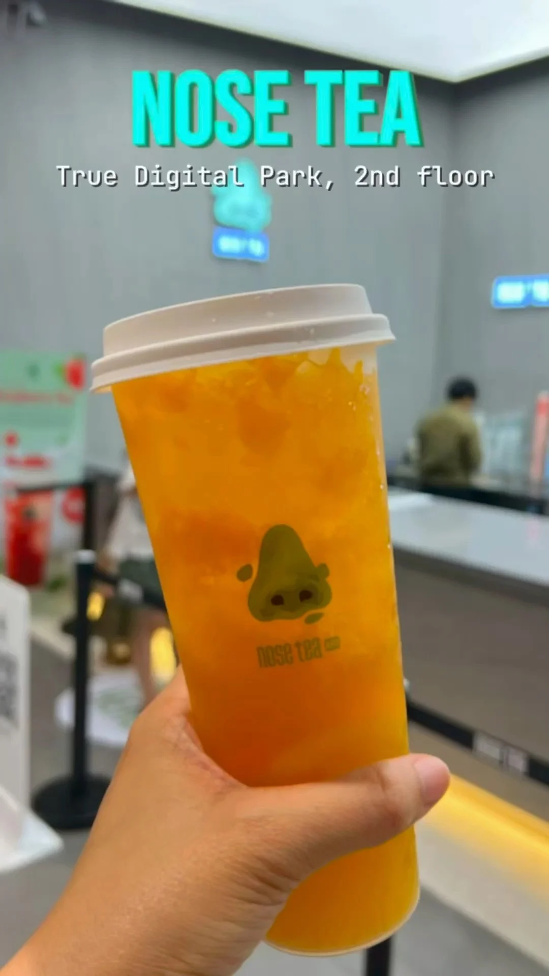 เปิดแล้ว! Nose Tea สาขา True Digital Park ชั้น 2 ฝั่ง East ชาผลไม้คือที่ดีสุด