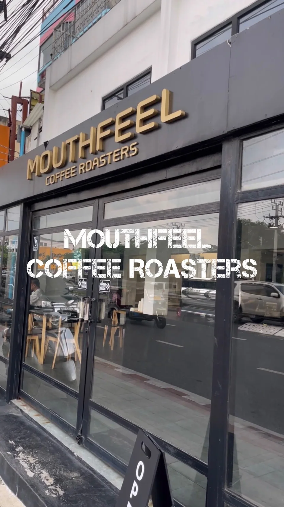 สายกาแฟห้ามพลาด “Mouthfeel Coffee Roasters” รสชาติดีกลมกล่อมต้องลอง @ถนนสิรินธร