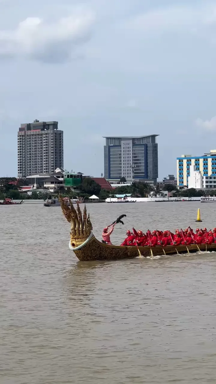 พาชมความงาม เรือพระที่นั่งอนันตนาคราช ในขบวนพยุหยาตราทางชลมารค 2567