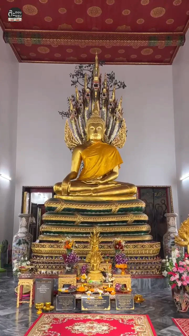 พาชมพระวิหาร พระพุทธชินศรีมุนีนาถ ภายในวัดโพธิ์ กรุงเทพฯ