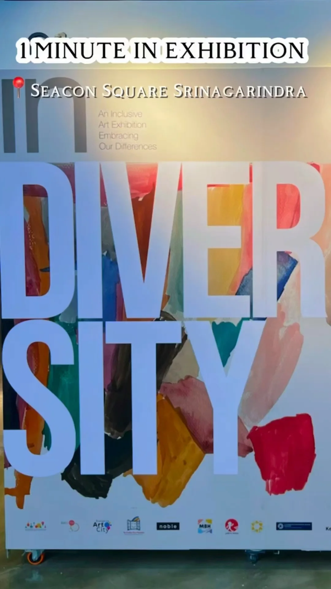 เดินชมงาน DIVERSITY ภาษาแห่งจิตวิญญาณ นิทรรศการศิลปะเพื่อความแตกต่าง