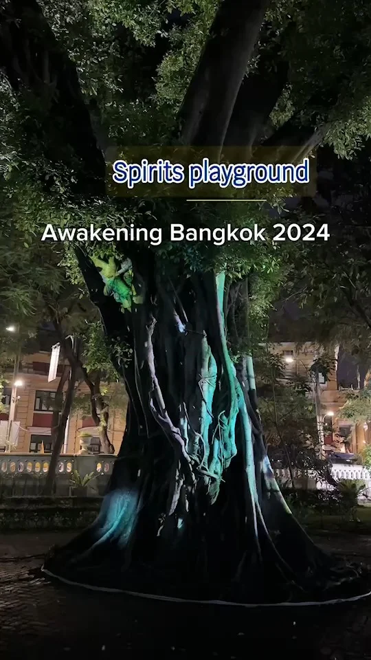 Awakening Bangkok 2024 พิกัดสวนสราญรมย์ Spirits playground ภูตน้อยในสวน