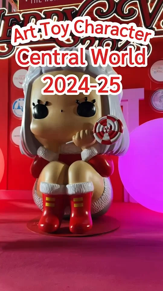 ต้องไปให้ได้! Art Toy Character กับต้นคริสต์มาส สูงกว่า 40 เมตร ที่ centralwOrld