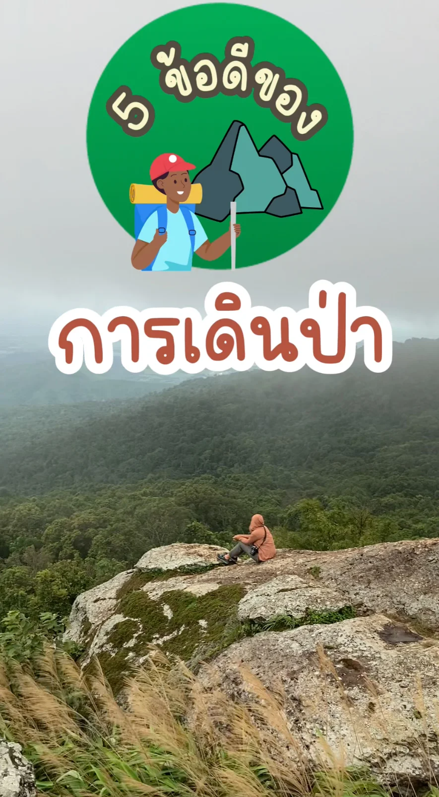 5 ข้อดีของการเดินป่า พาตัวเองไปอยู่กับธรรมชาติ