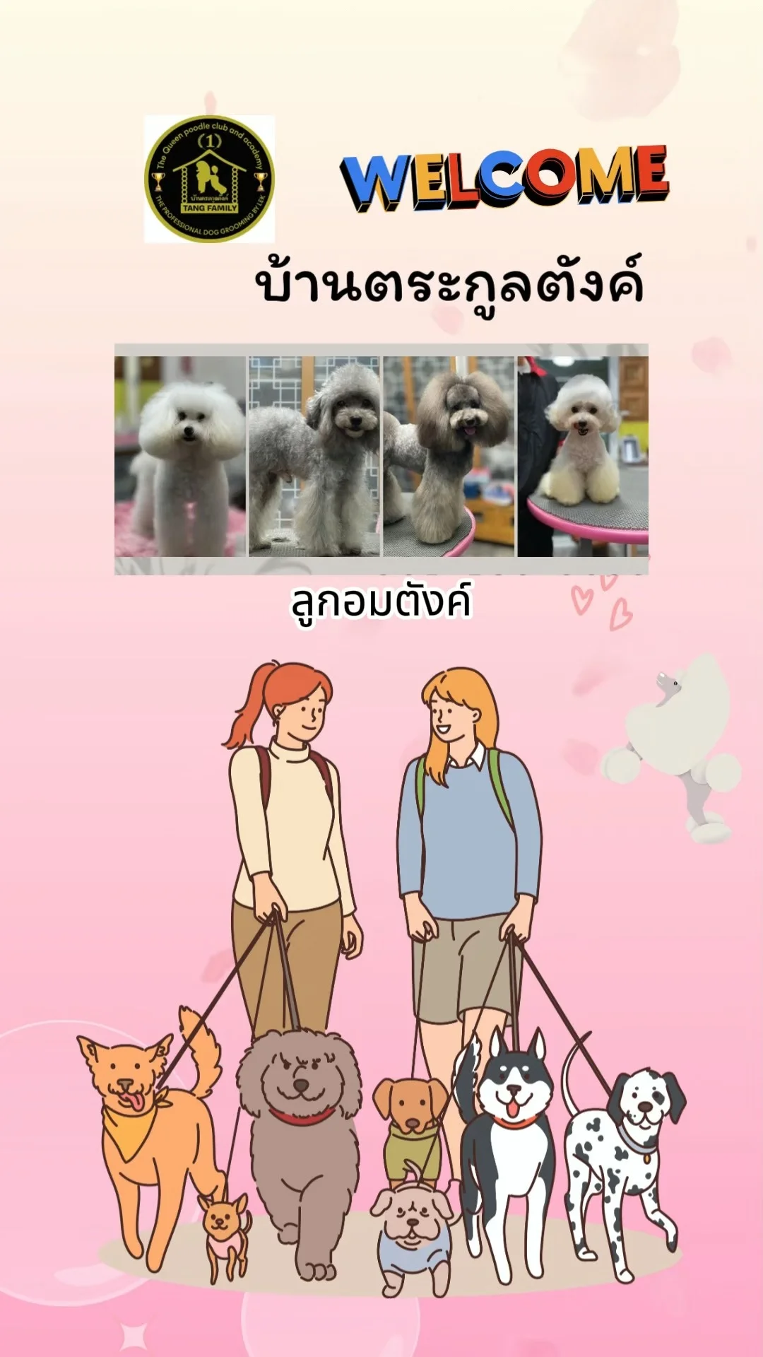 พาดูลูกหมาเด็ก ลูกคุณอมตังค์ตัวอ้วนพลี จ้ำม่ำน่ารัก