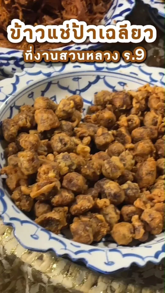 รีวิวข้าวแช่ป้าเฉลียว ที่งานสวนหลวง ร.9 ของกินชาววัง น่ากินมากไปลอง!