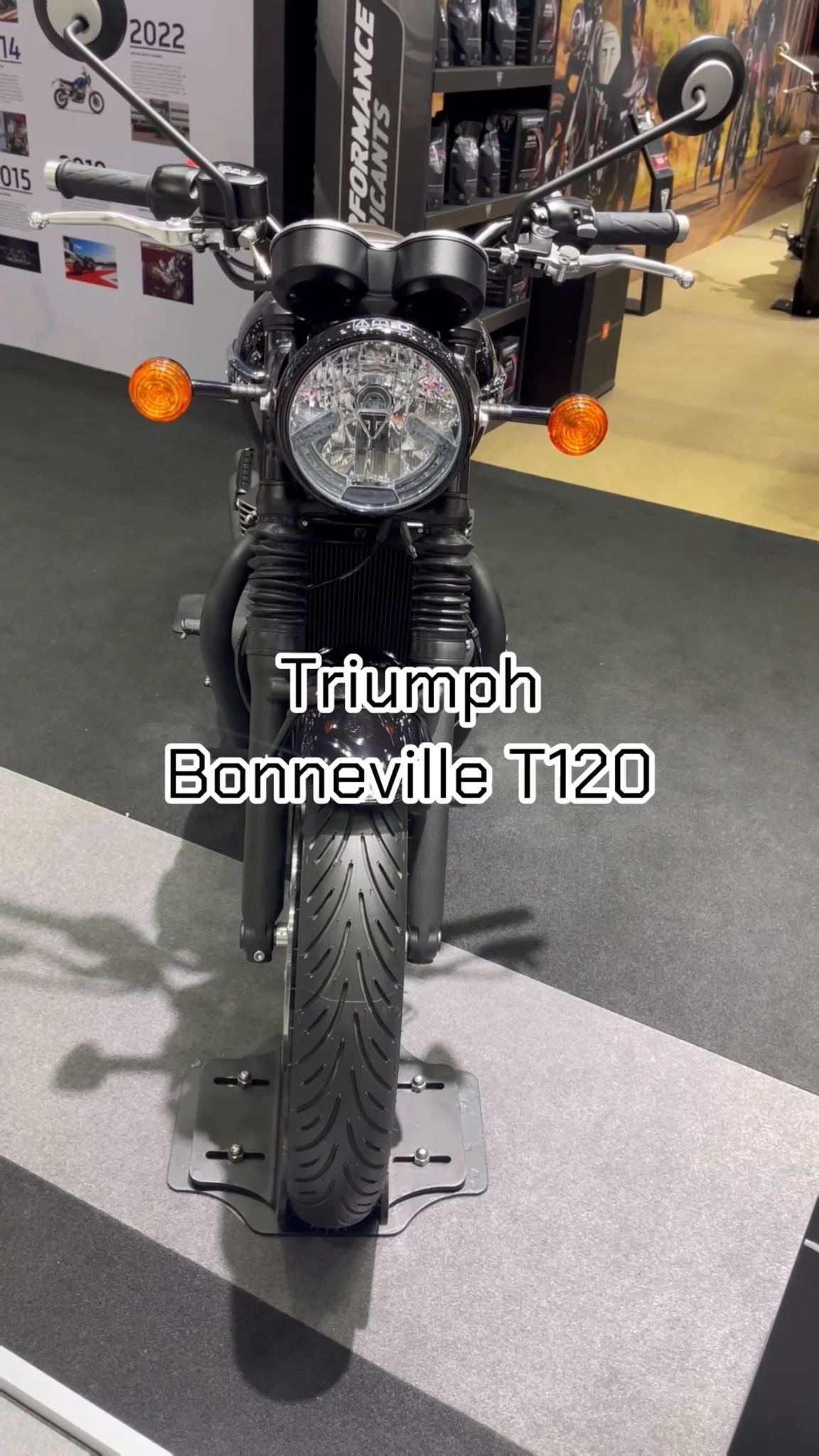 พาชมรถมอเตอร์ไซค์ Triumph รุ่น “Bonneville T120” @Motor expo 2024