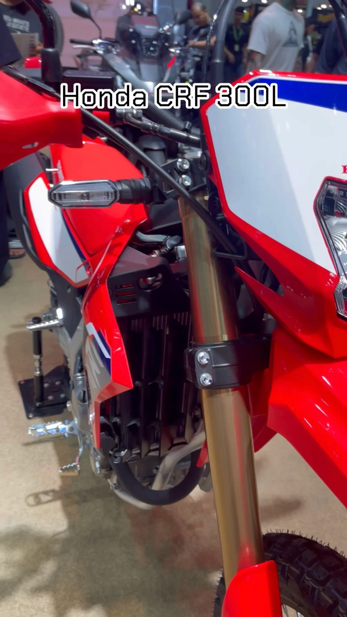 พาชมรถมอเตอร์ไซค์ Honda รุ่น “CRF 300L” @Motor expo 2024