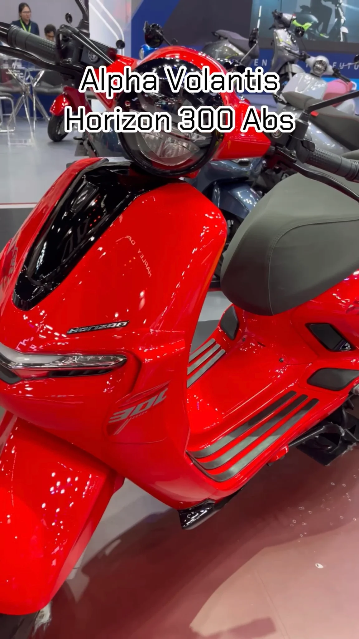 พาชมรถมอเตอร์ไซค์ Alpha Volantis รุ่น “Horizon 300 Abs” @Motor expo 2024