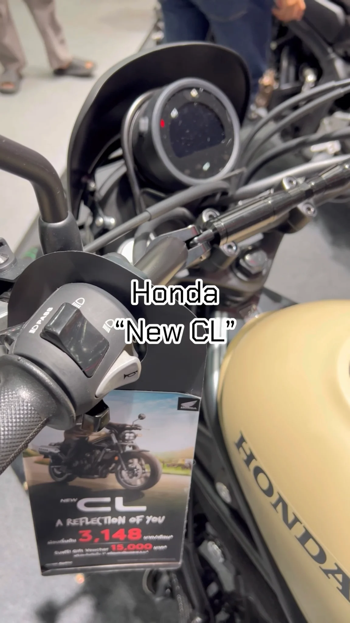 พาชมรถมอเตอร์ไซค์ Honda รุ่น “New CL” @Motor expo 2024