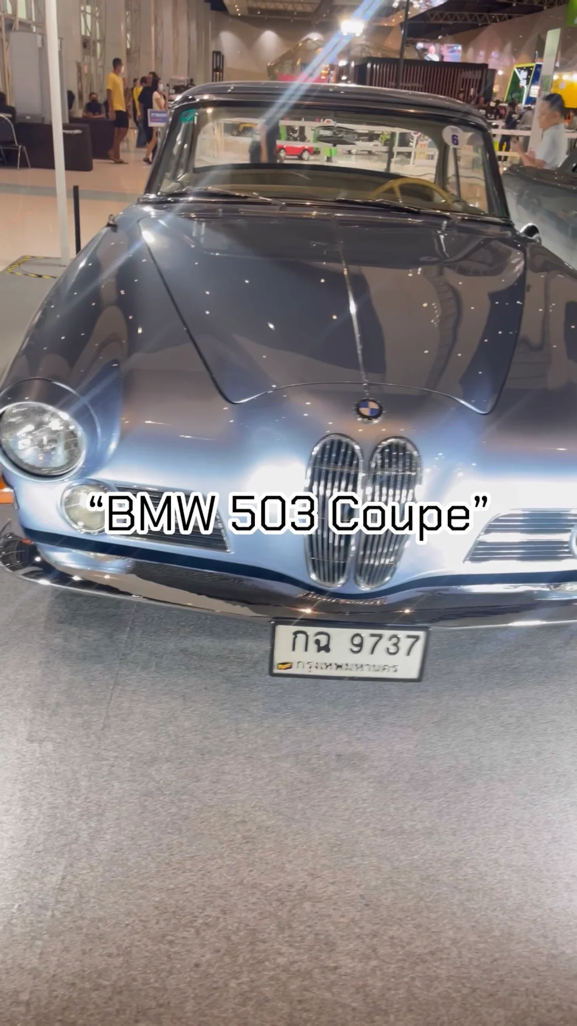 พาส่องรถคลาสสิคโบราณ รุ่น “BMW 5C3 Coupe” @Motor expo 2024