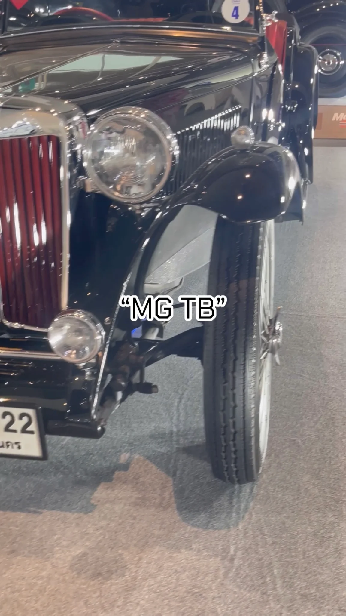 พาส่องรถคลาสสิคโบราณ รุ่น “MG TB” @Motor expo 2024