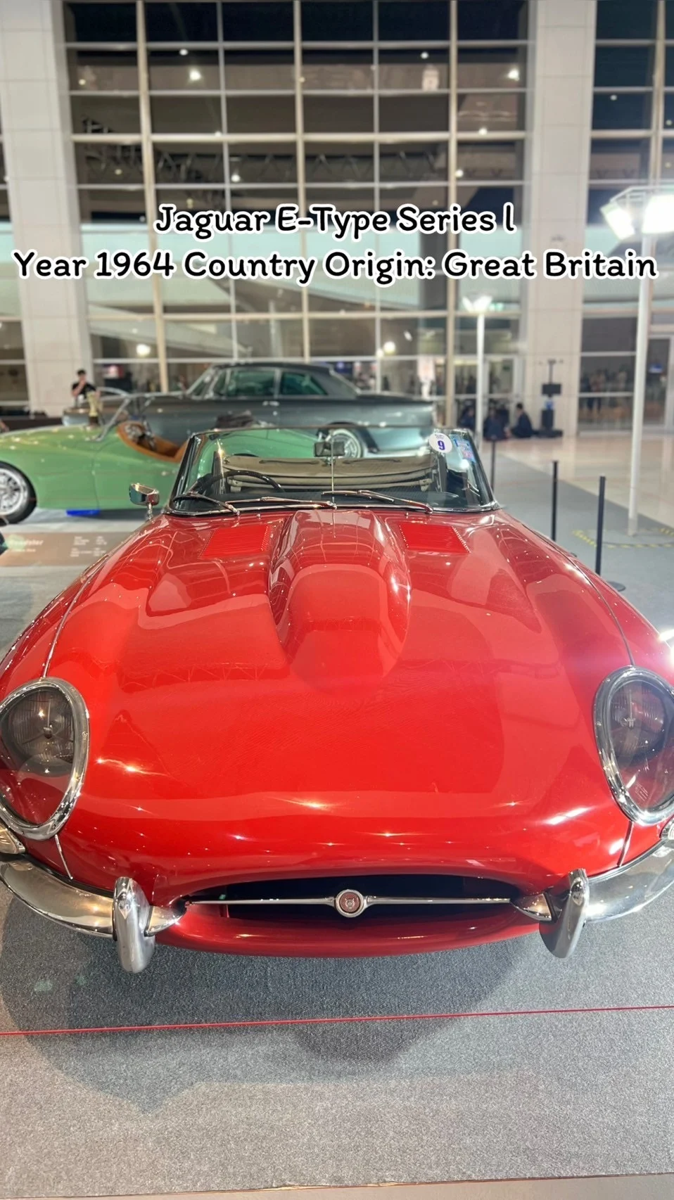ชมรถโบราณ Jaguar E-Type Series l Year 1964 ที่ Motor expo 2024\n