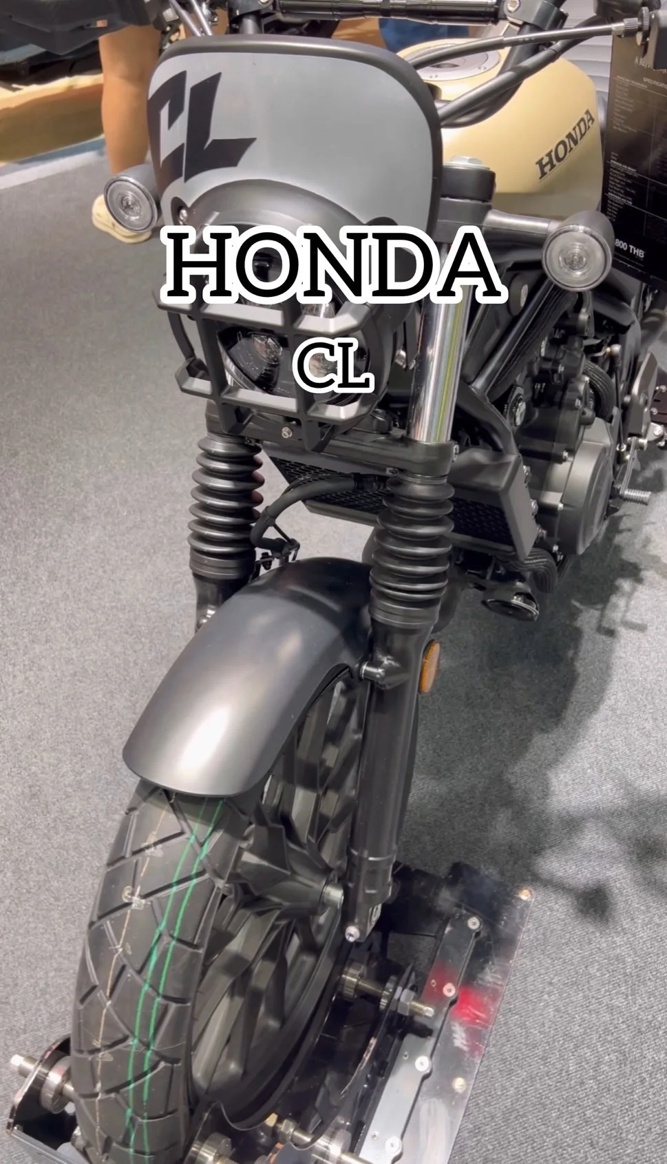 พาชมมอเตอร์ไซค์ HONDA CL ทรงสวยเรียบหรูมีสไตล์