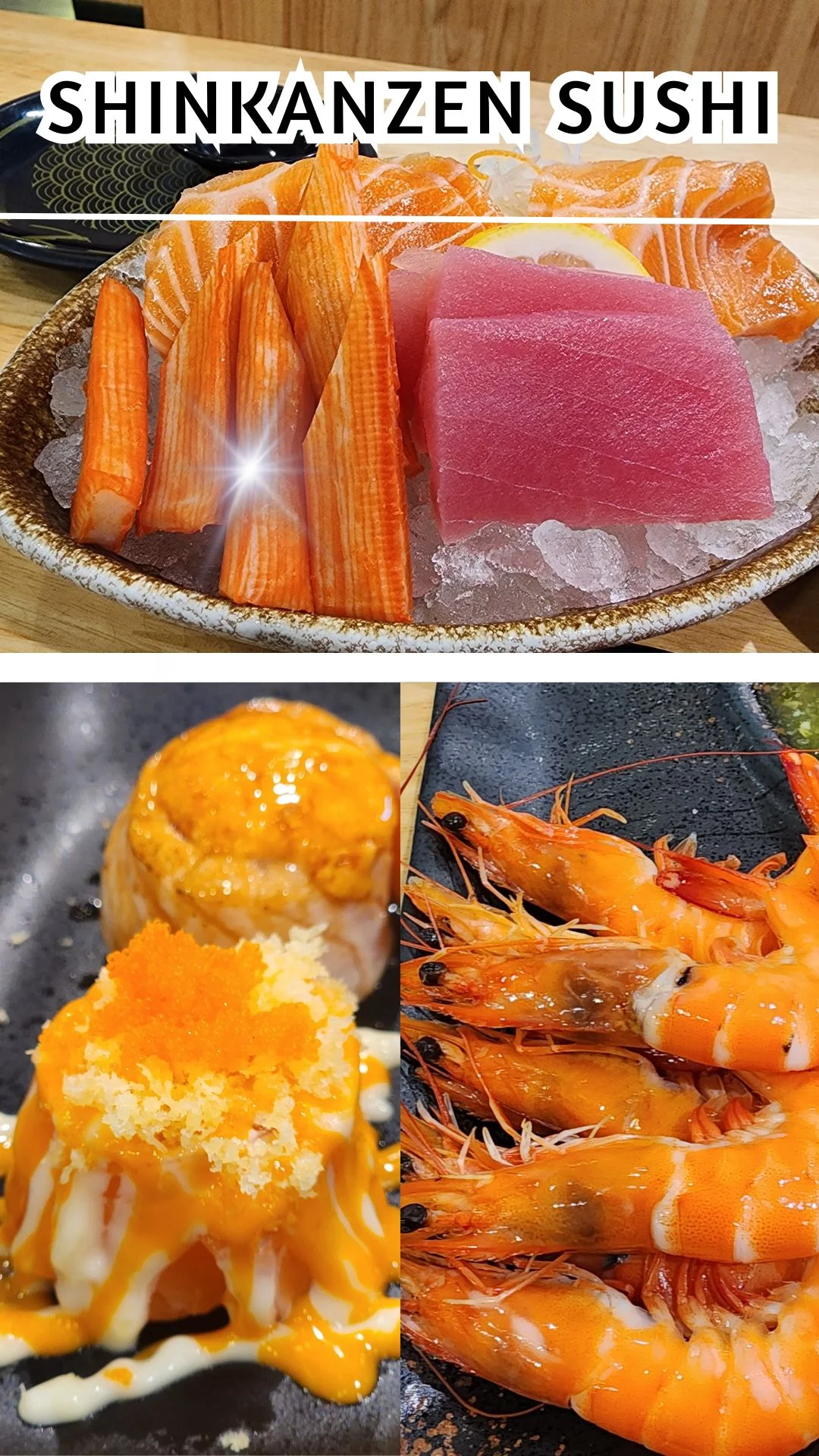 Shinkanzen sushi buffet สั่งได้ไม่อั้นในเวลา 100 นาที