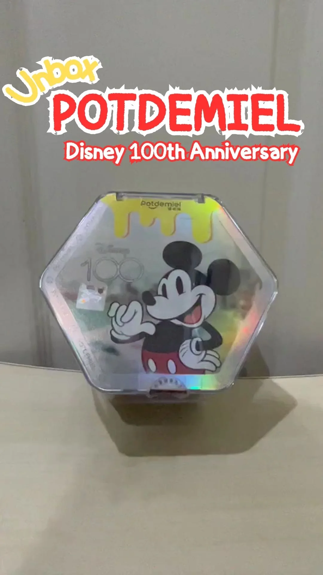 Unbox Potdemiel Disney 100th Anniversary กล่องสุ่มพวงกุญแจมิกกี้เมาส์