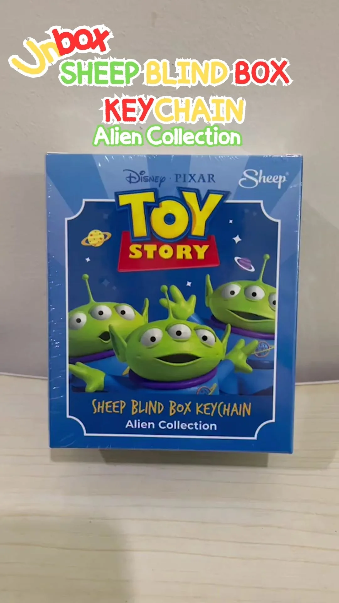 Unbox Sheep Blind Box Keychain Alien Collection พวงกุญแจเอเลียนสุดน่ารัก