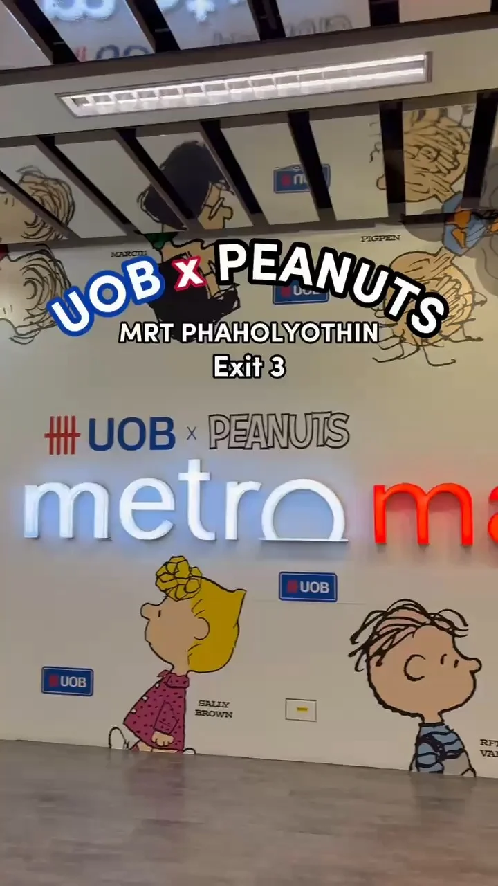พาไปถ่ายรูป PEANUTS Landmark ตลอดทางเดินมีแต่ความน่ารัก