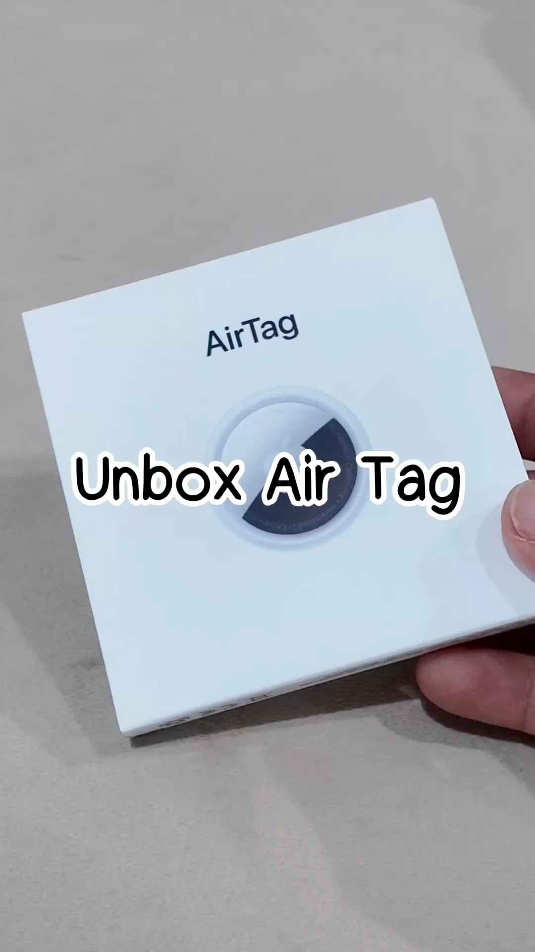 Unbox Air Tag ตัวช่วยสำหรับคนขี้ลืม ควรมีติดไว้อย่างยิ่ง