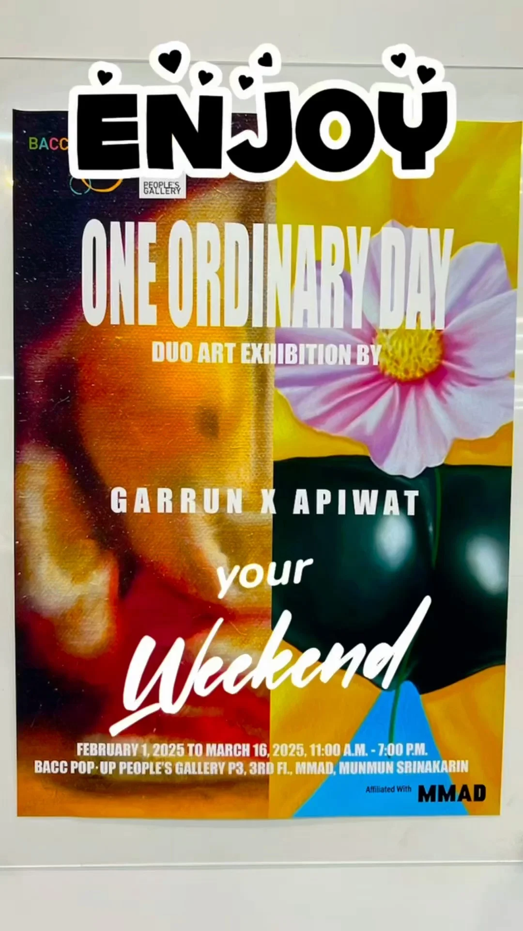 ชมนิทรรศการ One Ordinary Day Duo Art Exhibition ที่ชั้น 3 ซีคอนศรีนครินทร์