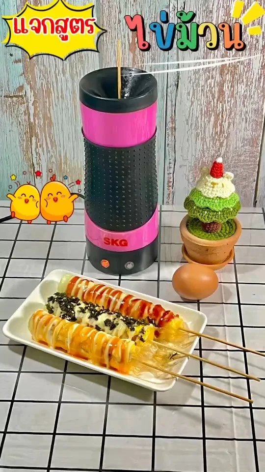 แจกสูตร ไข่ม้วน ไส้กรอกรมควันหนังกรอบ เข้ากันสุดๆ ราดด้วยมายองเนส ซอส สาหร่าย
