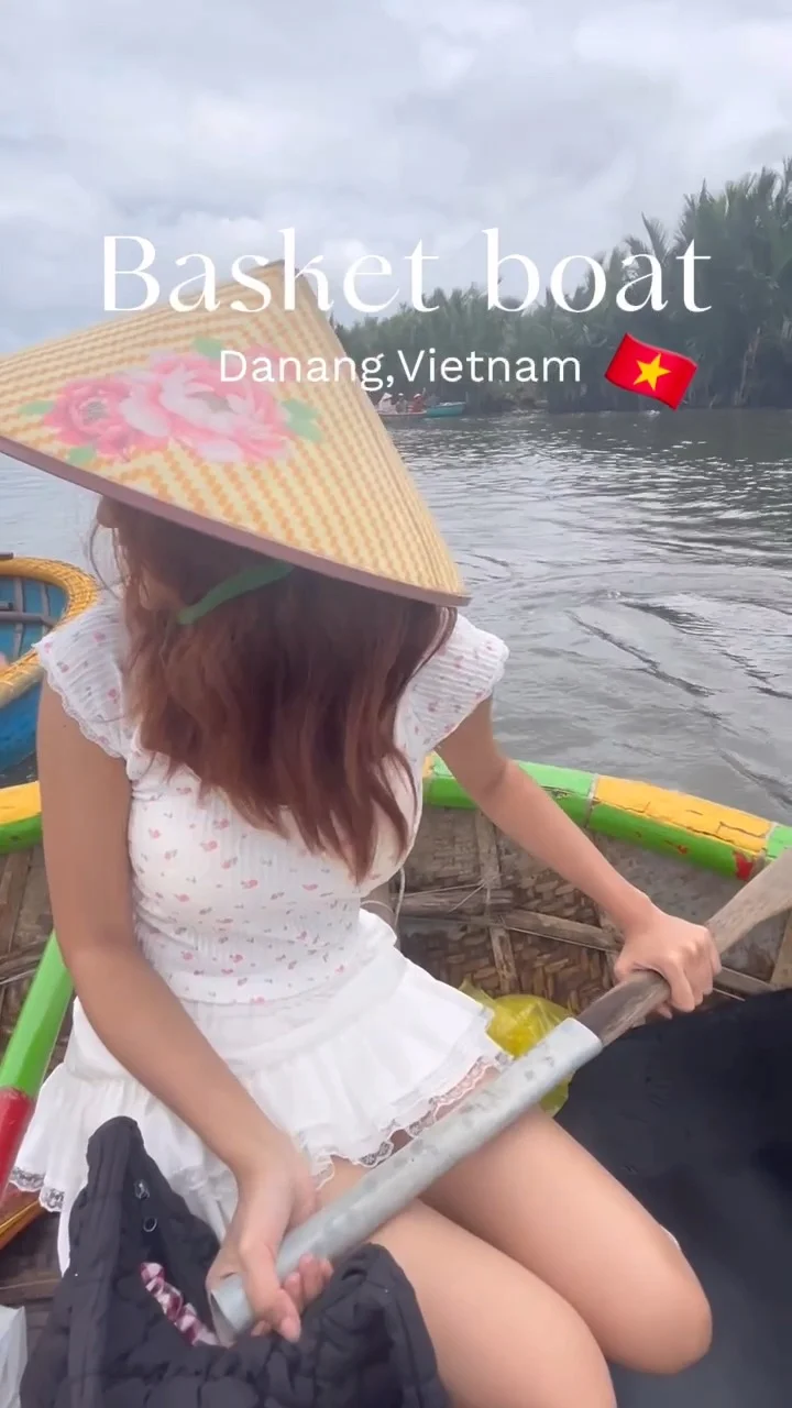 พาเที่ยวสุดสนุก พายเรือกระด้ง ที่ดานัง เวียดนาม สุดมันส์