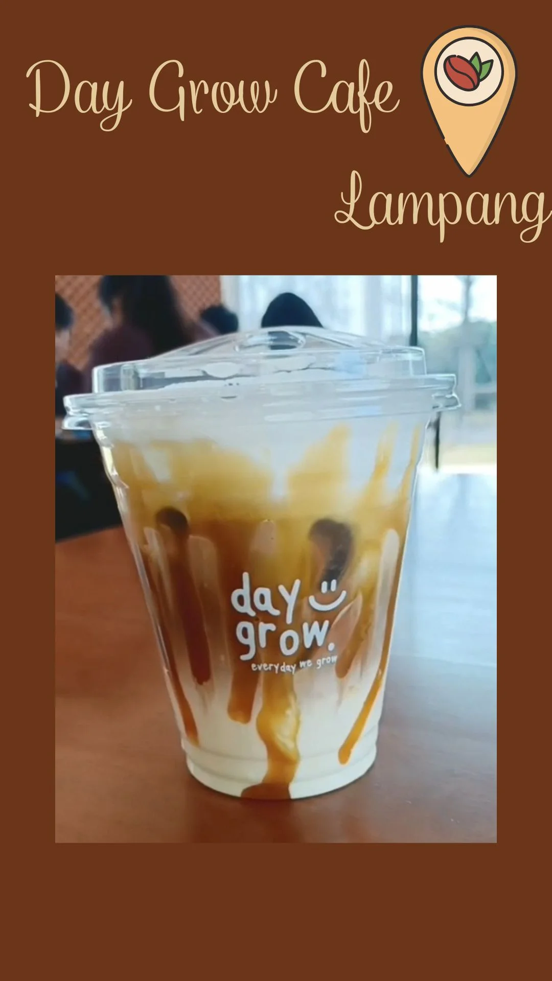 คาเฟ่ลำปาง DayGrow Cafe Lampang กาแฟดี ขนมอร่อย