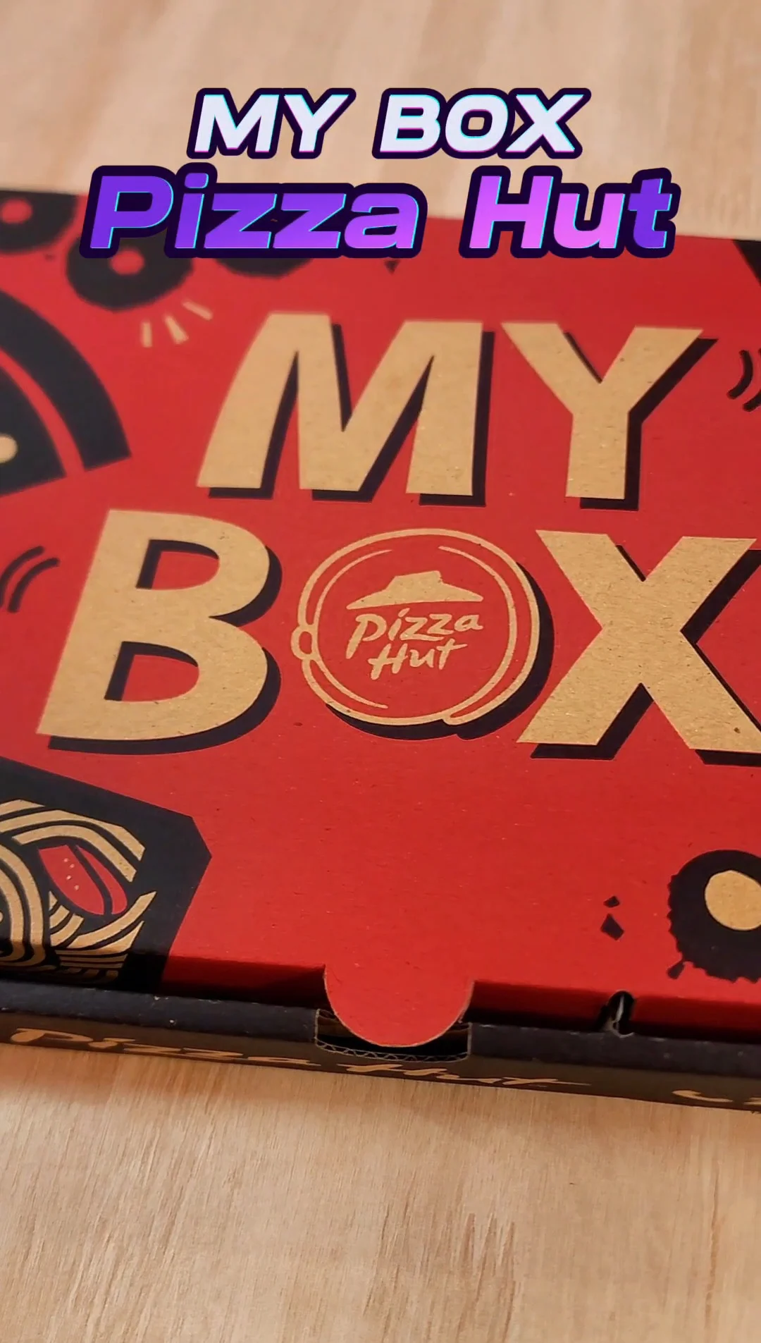 รีวิว MY BOX Pizza Hut กล่องเดียวเอาอยู่ ทั้งพิซซ่าและของทานเล่น