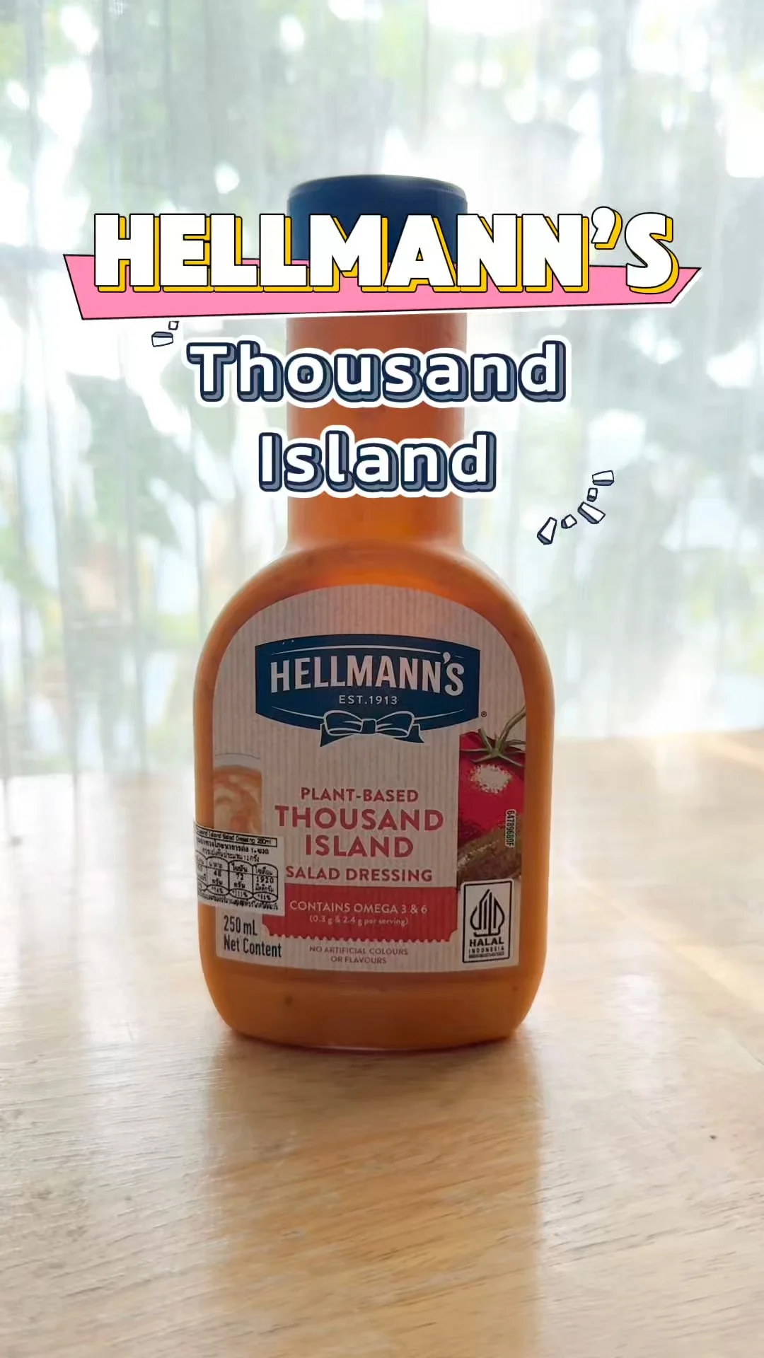 รีวิวน้ำสลัด แฮลแมนส์ เทาซันไอซ์แลนด์ สุดโปรด ต้องมีติดบ้าน