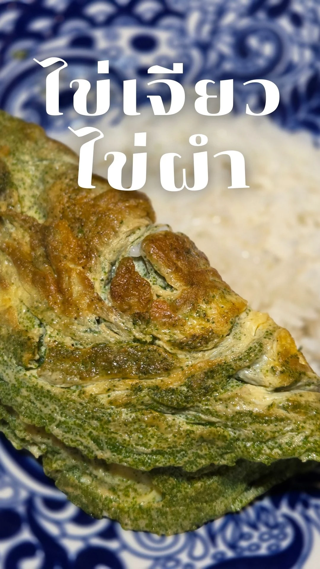 แจกเมนู วิธีทำ ไข่เจียวไข่ผำ  เมนูอร่อย ทำง่ายมาก ต้องลอง