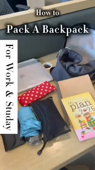 แพ็คเป๋าเป้ เตรียมเรียน และทำงานได้ทุกทีอย่างไรไปดูกัน !!