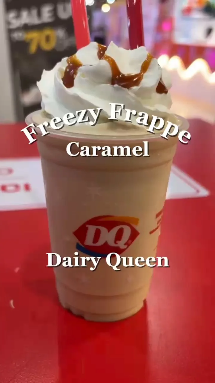 รีวิว Caramel Freezy Frappe จาก Dairy Queen