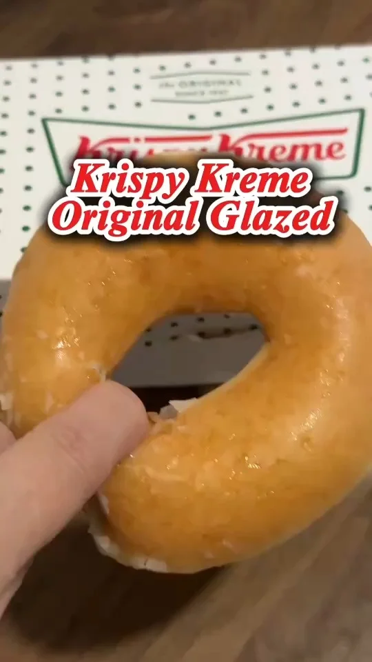 Krispy Kreme คริสปี้ครีม Original Glazed เมนูเด็ด โดนัทแป้งนุ่ม