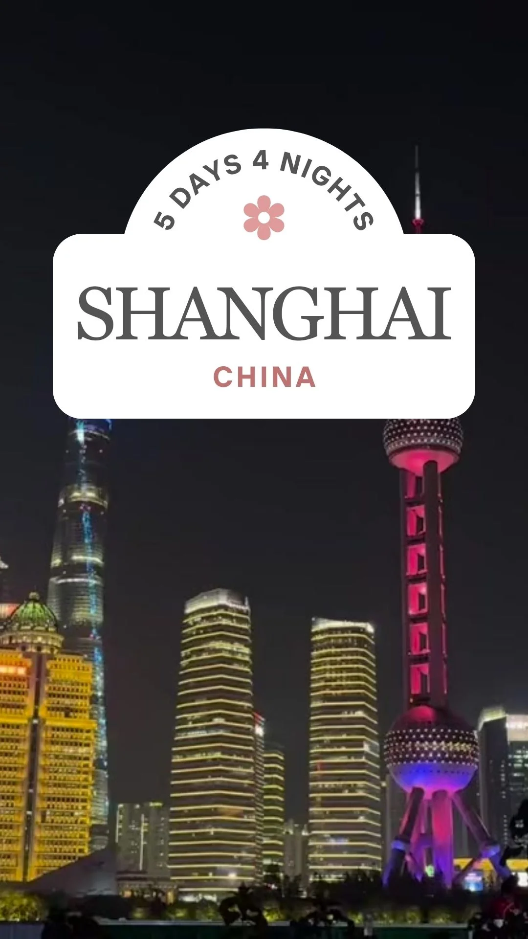 รีวิวเที่ยวจีน เชี่ยงไฮ้ - หางโจว 5 วัน 4 คืน Shanghai China