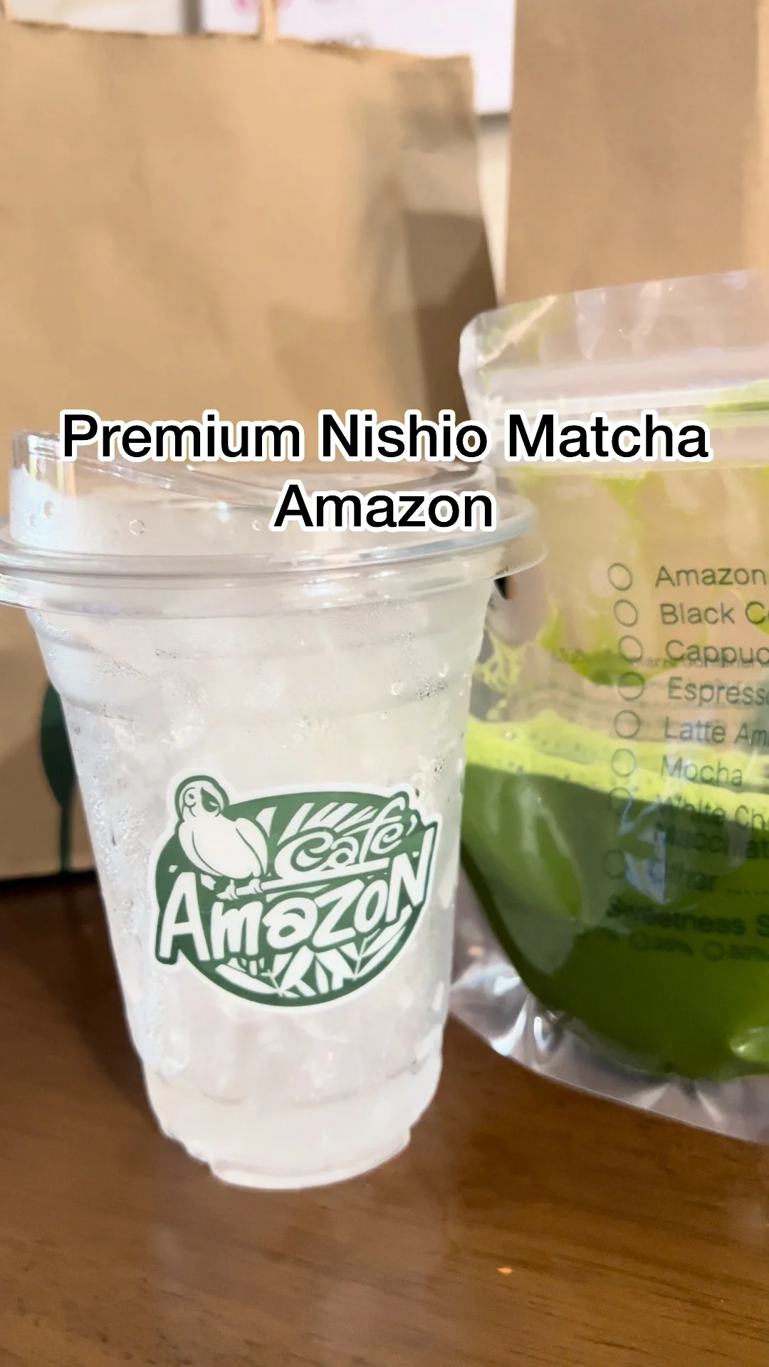 รีวิว Premium Nishio Matcha มาใหม่ของ Amazon หอมกลิ่นมัทฉะพลาดไม่ได้