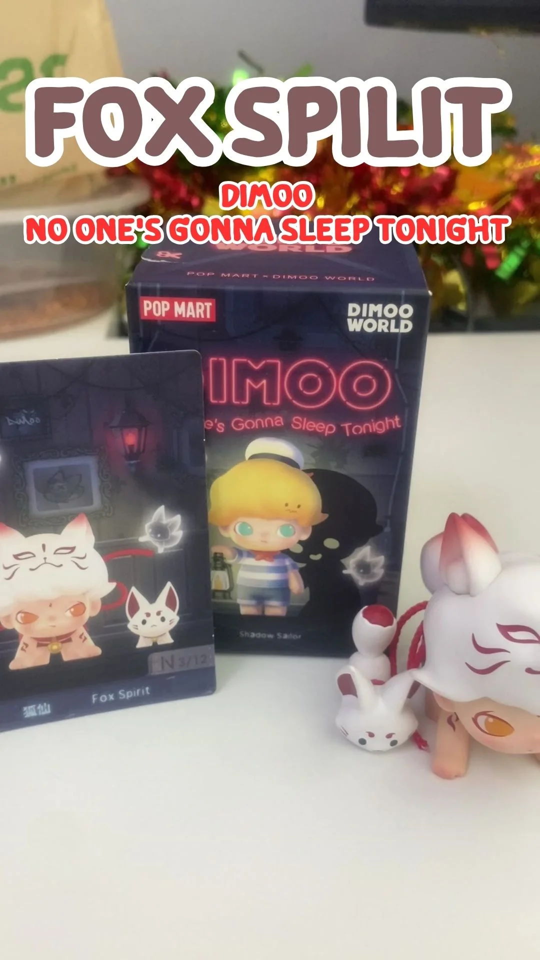รีวิว Sox Spilit Dimoo No One's Gonna Sleep Tonight ตัวสวย น่าสะสม จาก Popmart