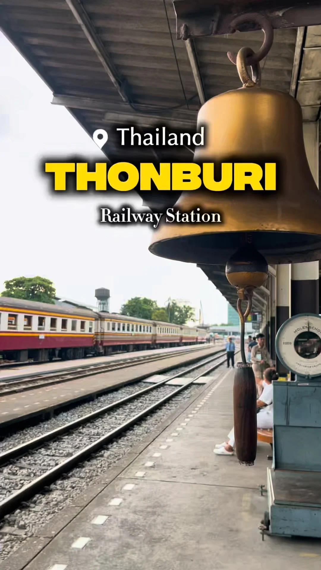 นั่งรถไฟชิลล์ๆ ยามเช้า จากสถานีธนบุรี บรรยากาศสุดคลาสสิก