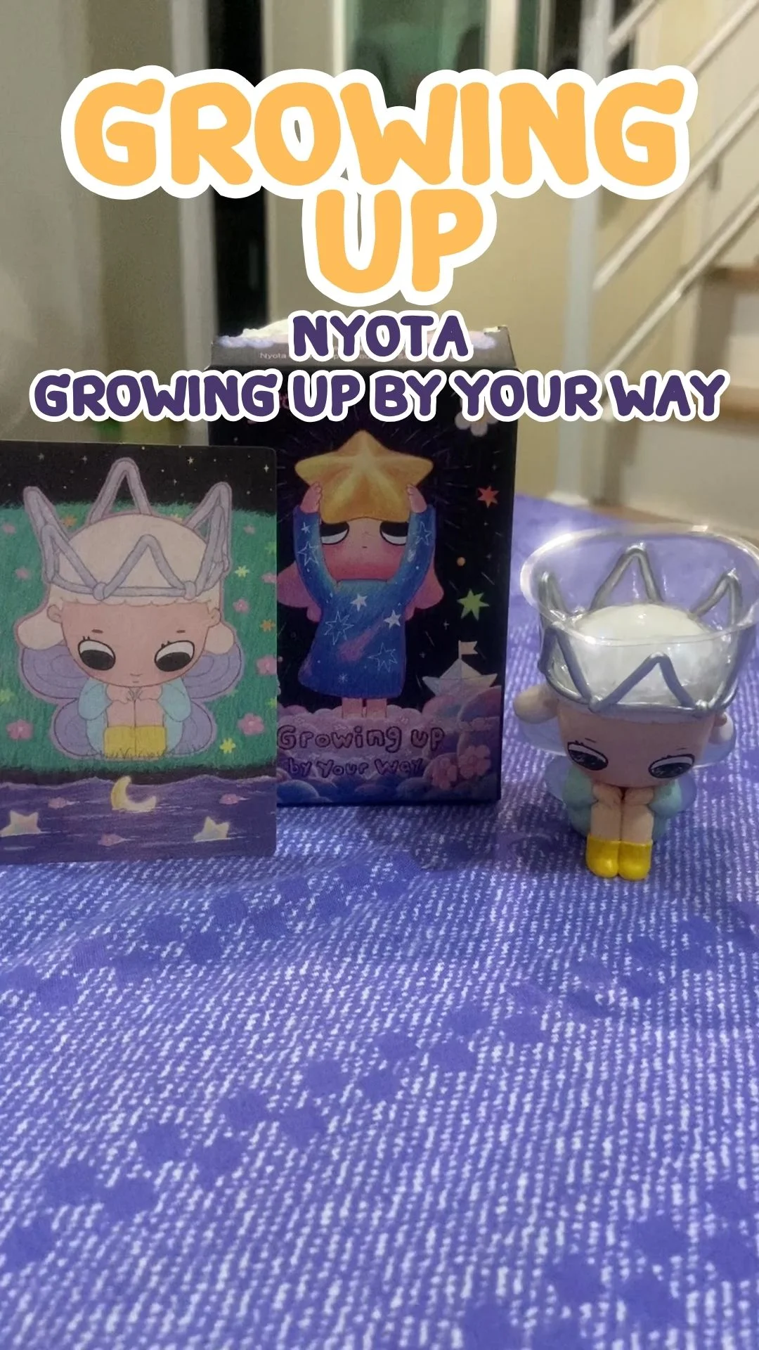 รีวิว Nyota Growing Up By Your Way - Growing Up ตัวน่าสะสมจาก Popmart