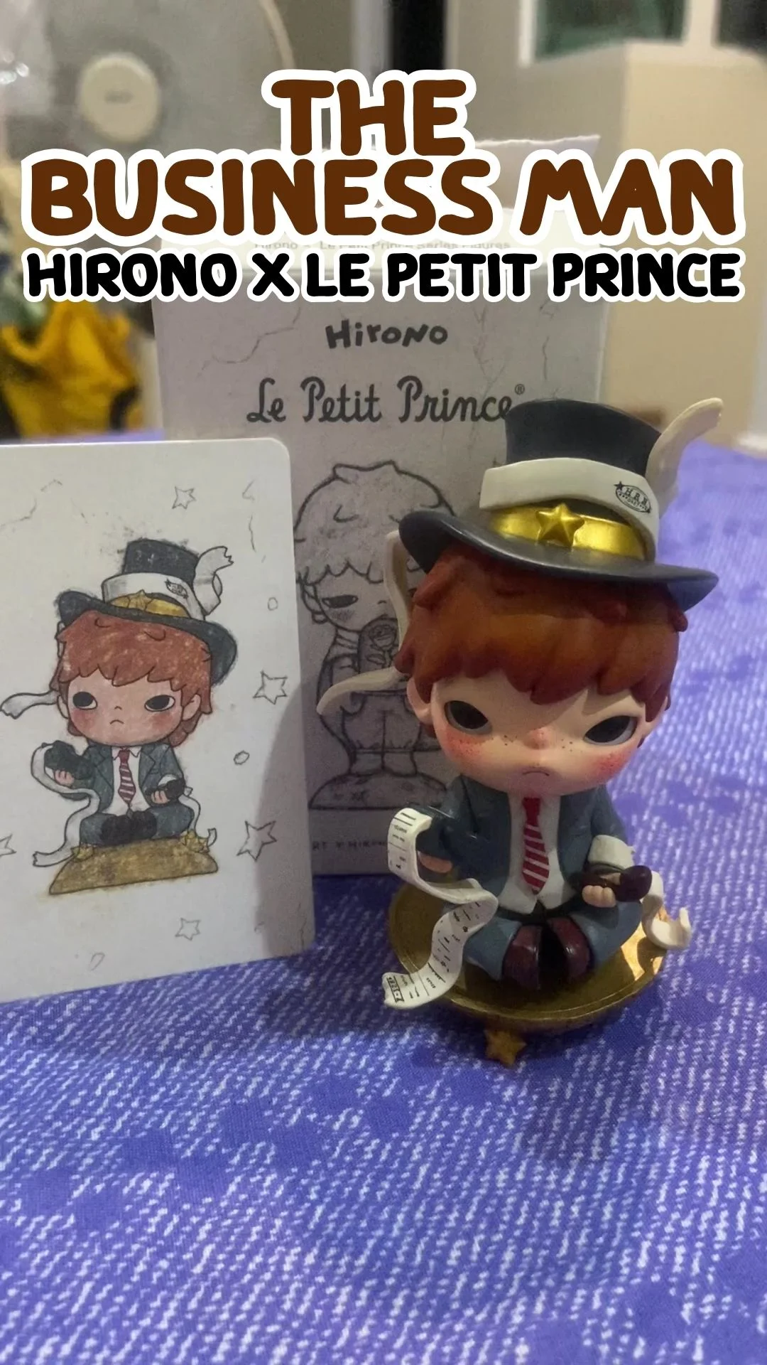 รีวิว Hirono X Le Petit Prince - The Business man กล่องสุ่มจาก Popmart