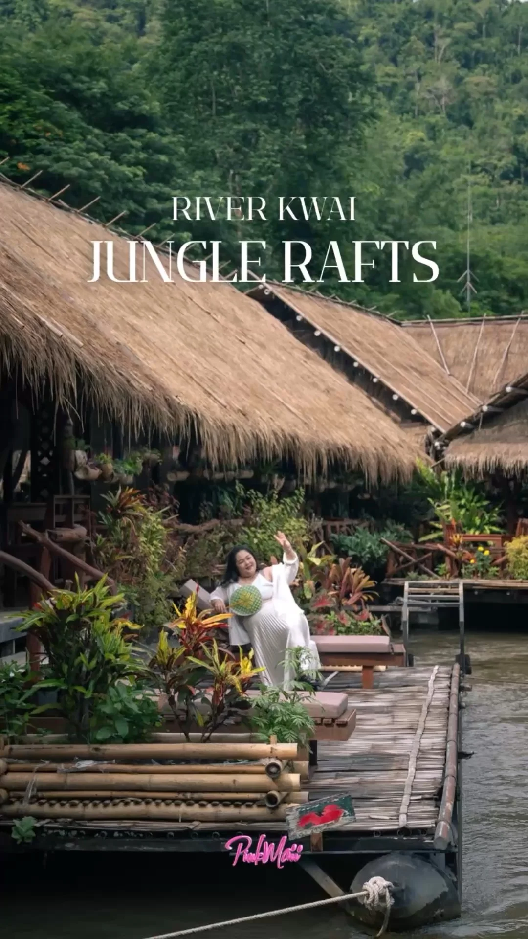 รีวิว River Kwai Jungle Rafts ที่พักกลางแม่น้ำแควน้อย จ.กาญจนบุรี